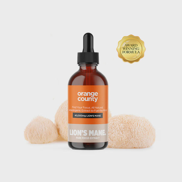 Orange County Lions Mane 40000mg Tincture