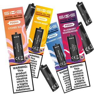 SKE Crystal 4 in 1 Pre-filled Pods (4 Pack)