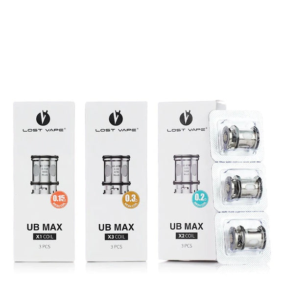 Lost Vape UB Max Replacement Coils 3pack