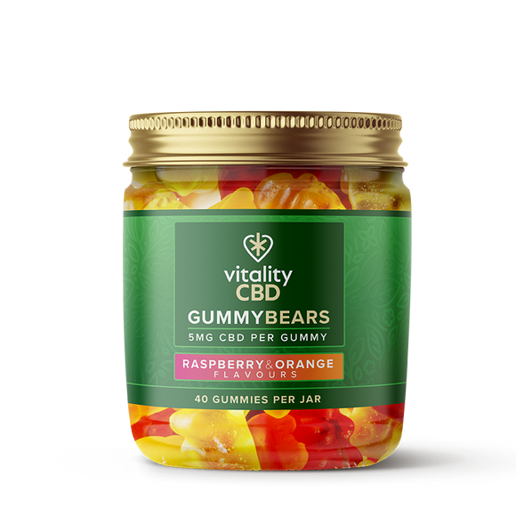 Vitality CBD Gummy Bears - Jar